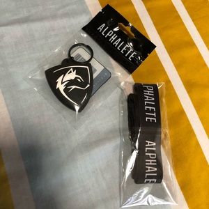 ALPHALETE KEY CHAIN & LANYARD